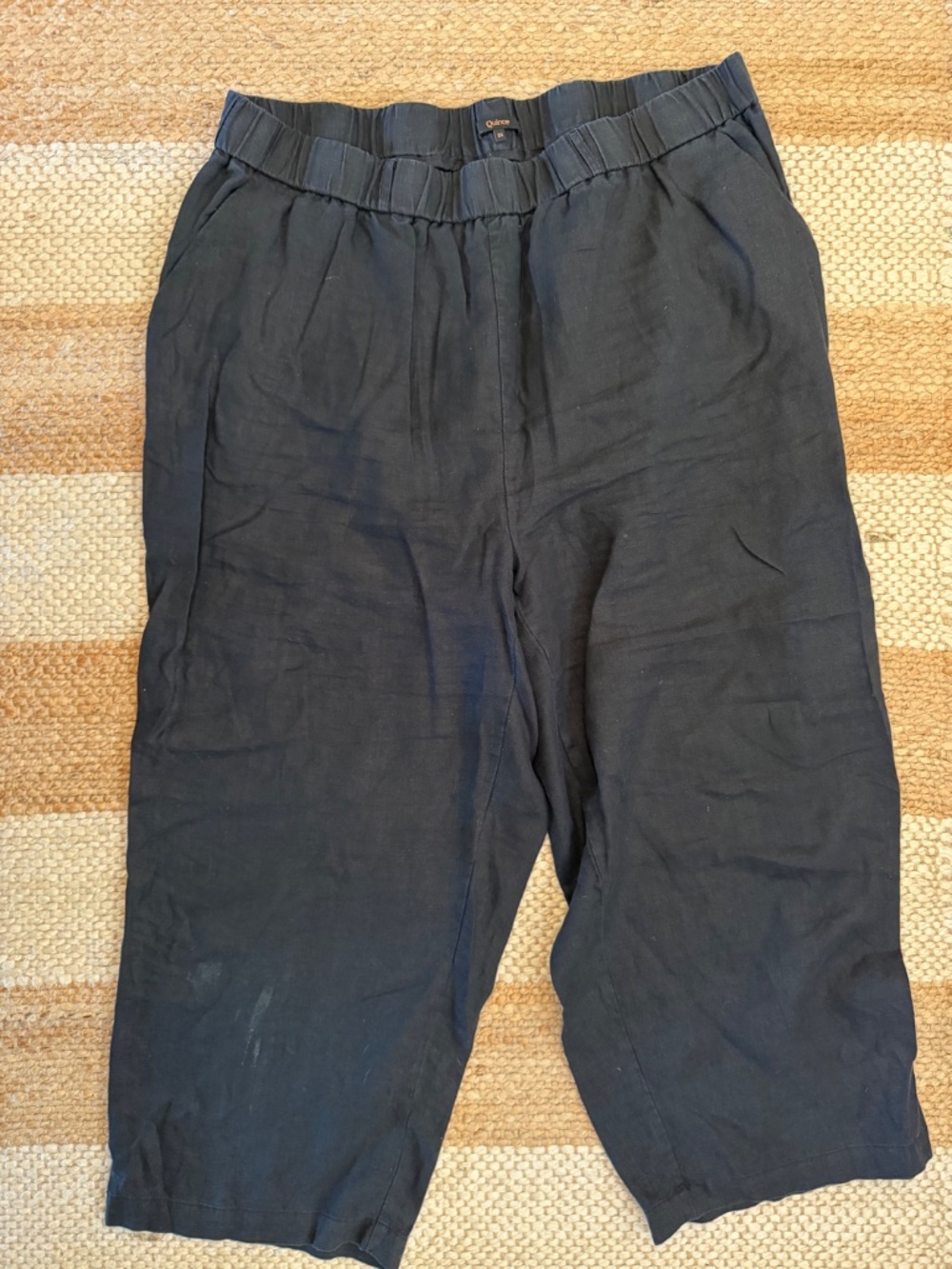 100% European Linen Tank Set | Black - Picture 5 of 5